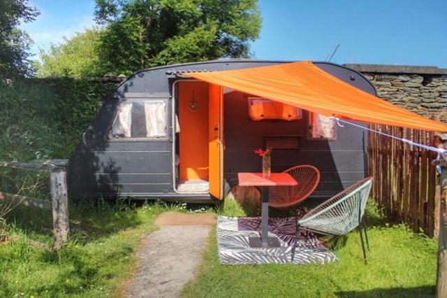 Retro caravans on Valentia Island Chapeltown Esterno foto